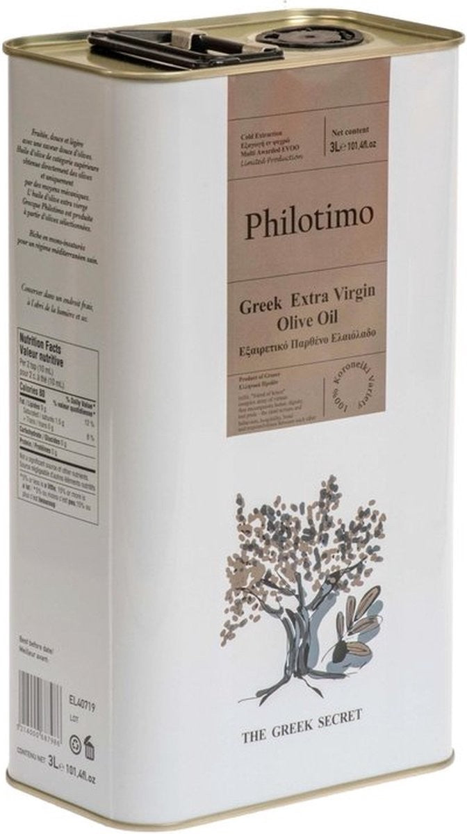 philotimo extra vierge Griekse olijfolie 3 liter