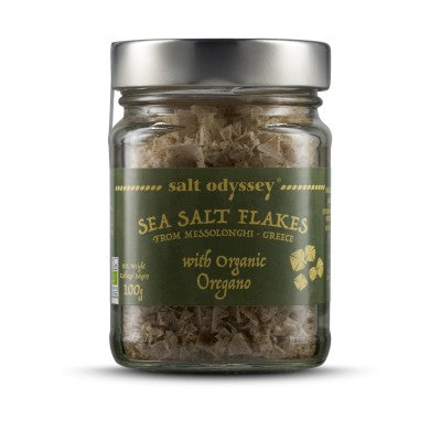 Salt Odyssey zeezout met Oregano uit Kreta 100 gram