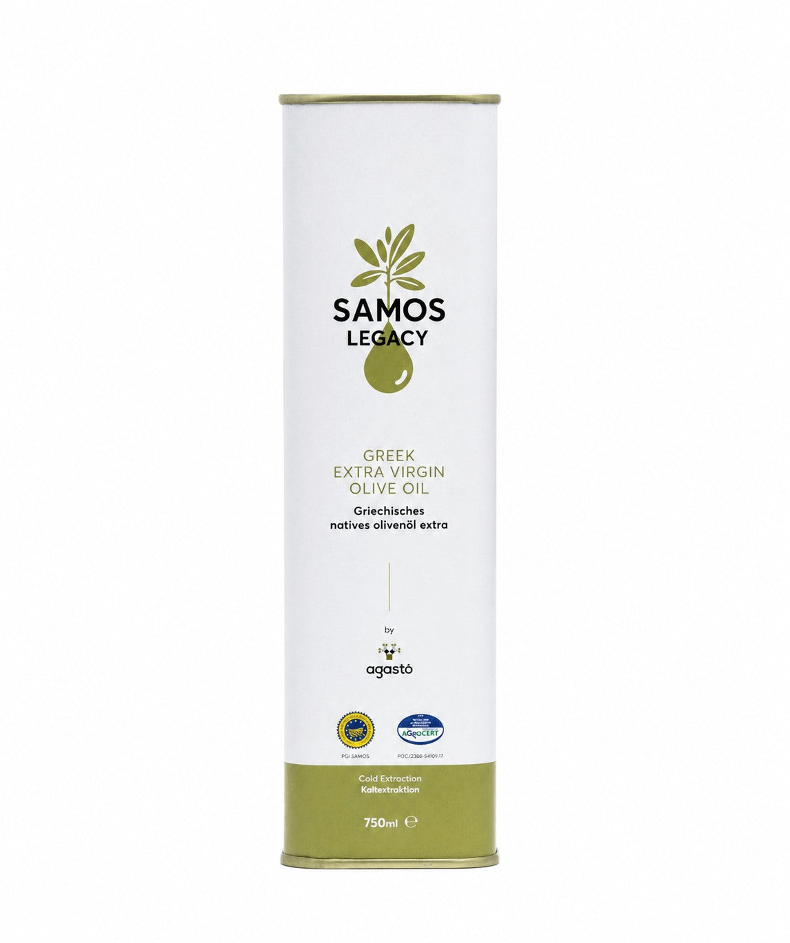 Griekse olijfolie Samos legacy extra vierge 750ml